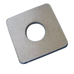 직접 제조업체 금속 DIN436 304 316 스테인레스 스틸 M6-M20 둥근 구멍이 있는 사각형 평와셔